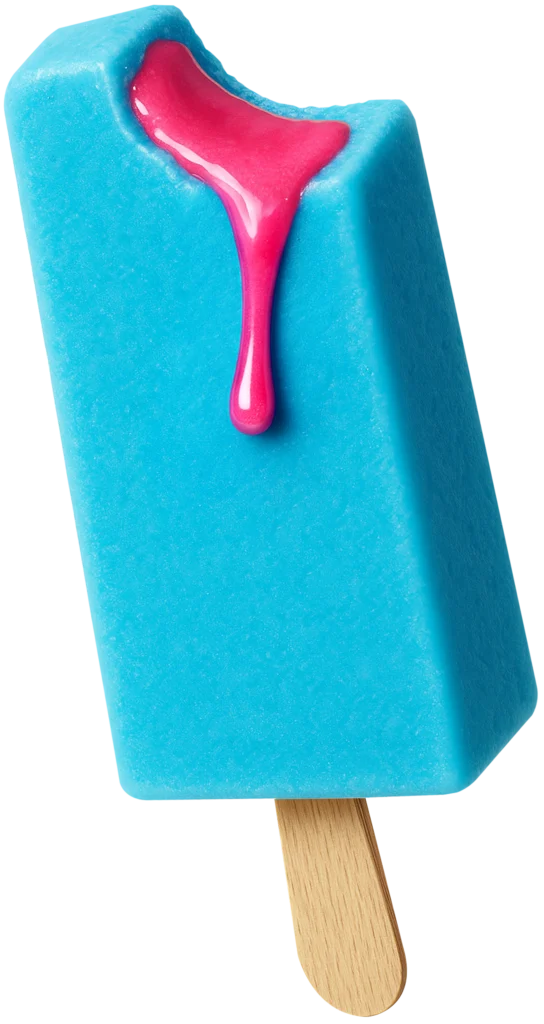Algodão doce – paleta pagina individual - Paletuba Sorvetes