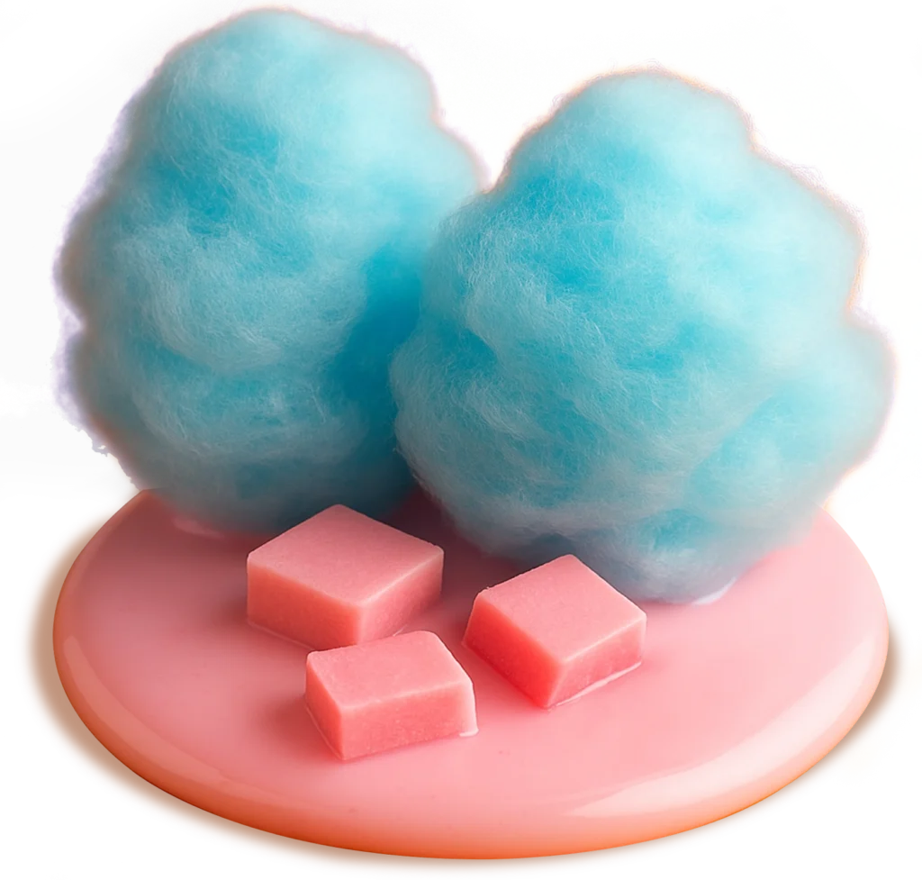 algodão doce – sabor - Paletuba Sorvetes