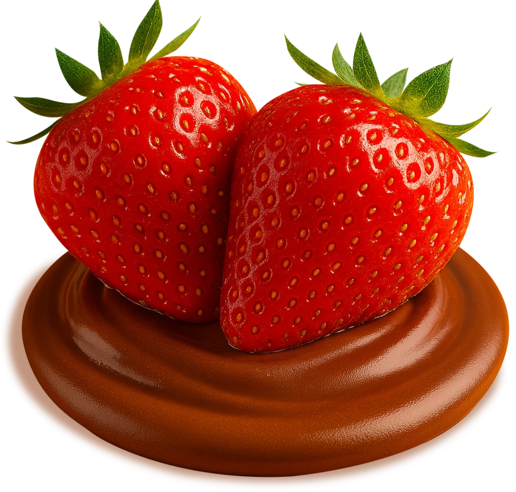 morango creme de avelã – sabor - Paletuba Sorvetes
