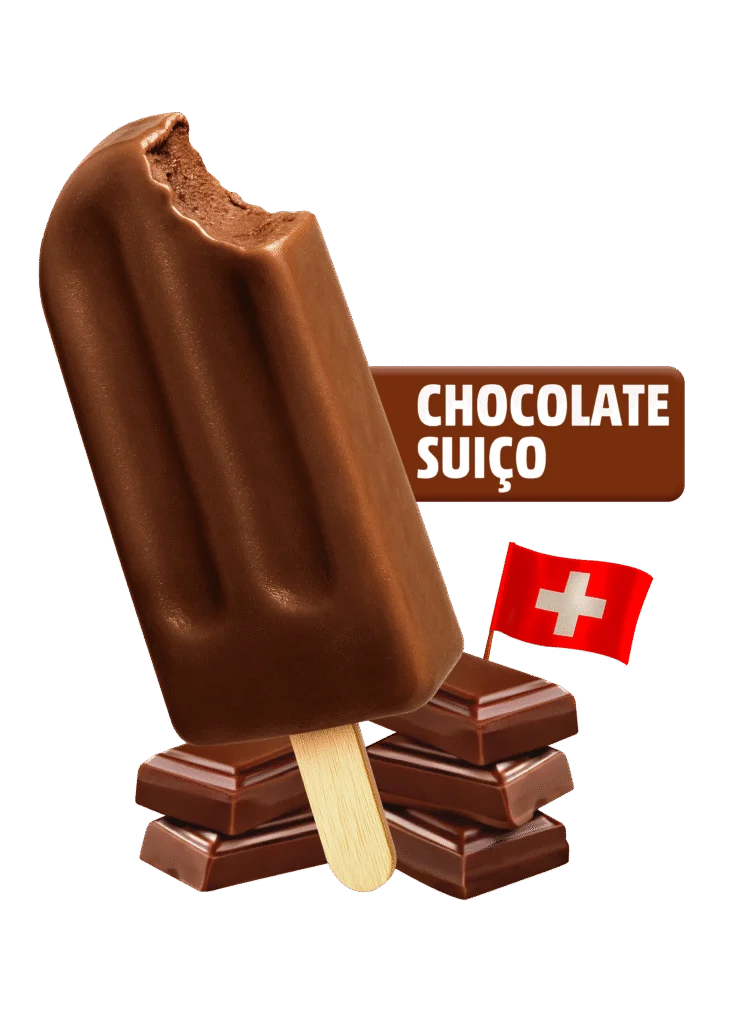 PICOLÉ – AO LEITE CHOCOLATE SUIÇO 02 - Paletuba Sorvetes