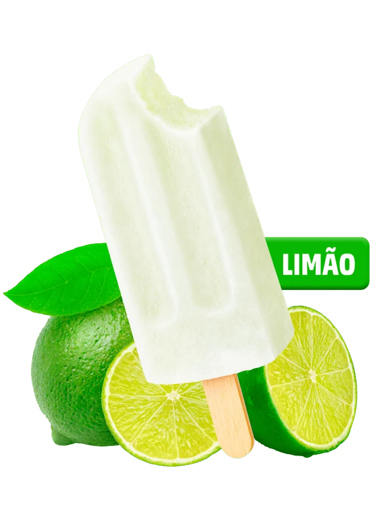 PICOLÉ – FRUTADA LIMÃO PREMIUM - Paletuba Sorvetes