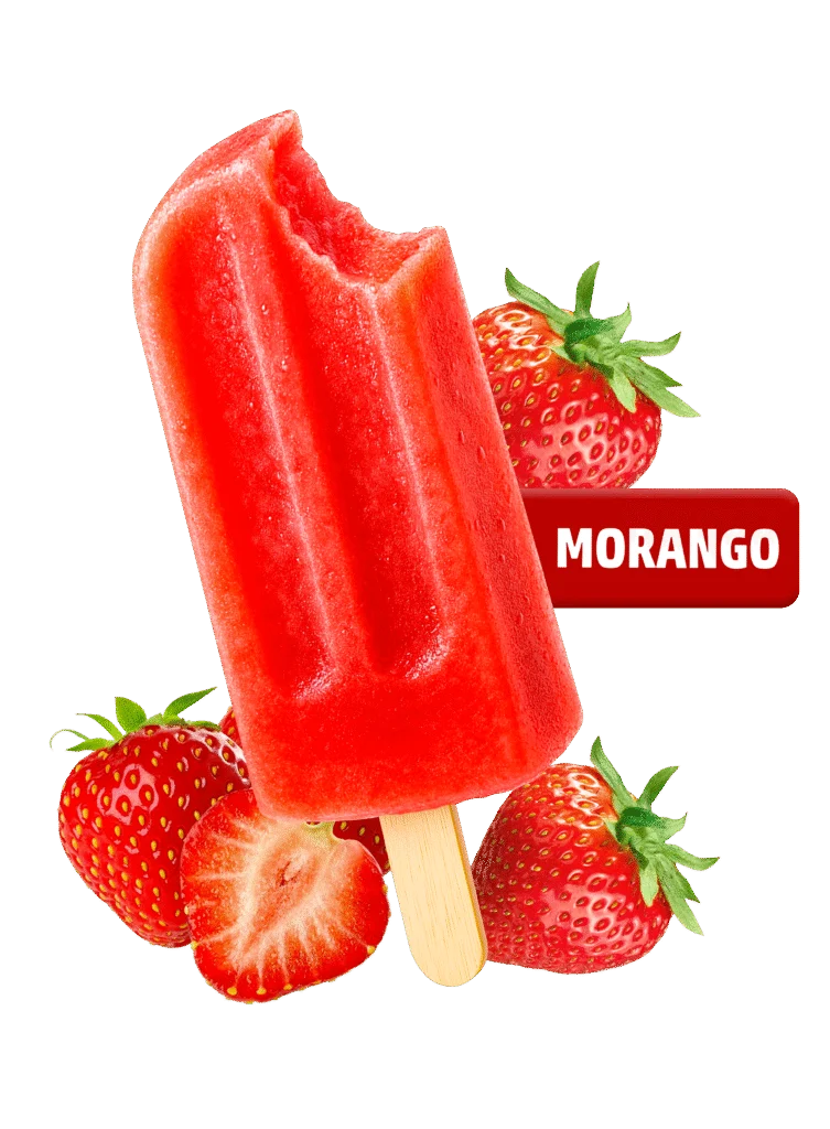 PICOLÉ – FRUTADA MORANGO PREMIUM 02 - Paletuba Sorvetes